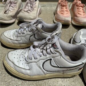 RARE Nike Air Force 1 Low Retro DSM white